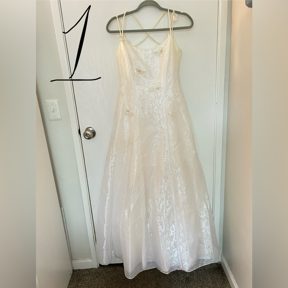Shimmery wedding or prom Gown